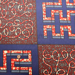 Made in IndiaWaxed T/C Print Fabric - African - African - nomura tailor
