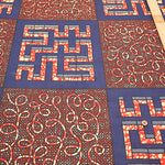 Made in IndiaWaxed T/C Print Fabric - African - African - nomura tailor