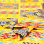 Made in IndiaWaxed T/C Print Fabric - African - African - nomura tailor
