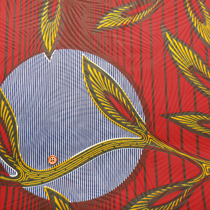 Made in IndiaWaxed T/C Print Fabric - African - African - nomura tailor
