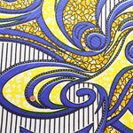 Made in IndiaWaxed T/C Print Fabric - African - African - nomura tailor