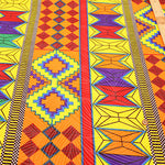 Made in IndiaWaxed T/C Print Fabric - African - African - nomura tailor
