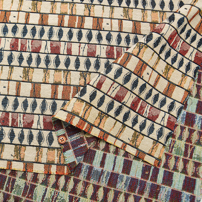 Made in China – Gobelin Fabric – Plaid Pattern - nomura tailor