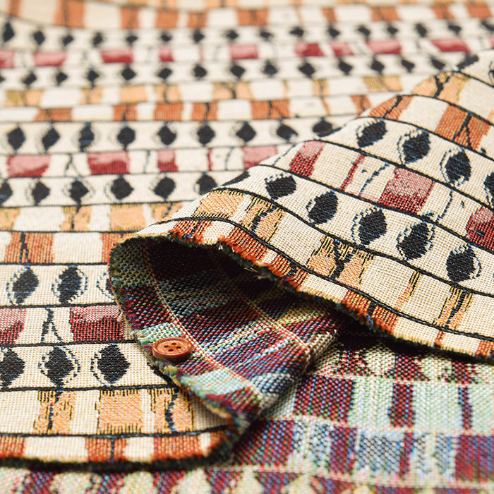 Made in China – Gobelin Fabric – Plaid Pattern - nomura tailor