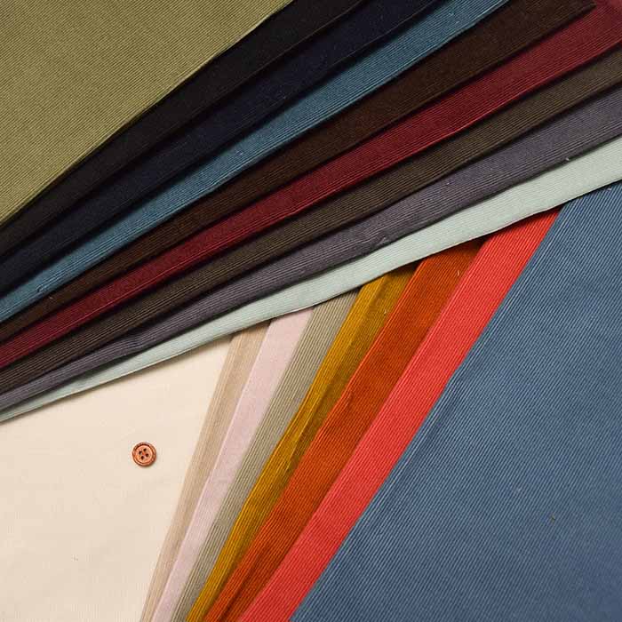 Cotton Shirt Corduroy Fabric – Natural Soft Finish - Plain - nomura tailor
