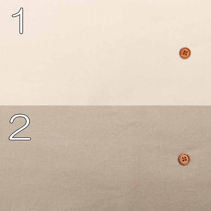 Cotton Shirt Corduroy Fabric – Natural Soft Finish - Plain - nomura tailor