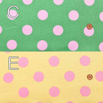 Cotton Oxford Printed Fabric - Polka Dots - nomura tailor