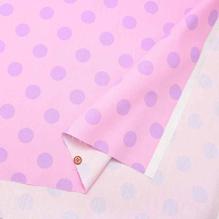 Cotton Oxford Printed Fabric - Polka Dots - nomura tailor