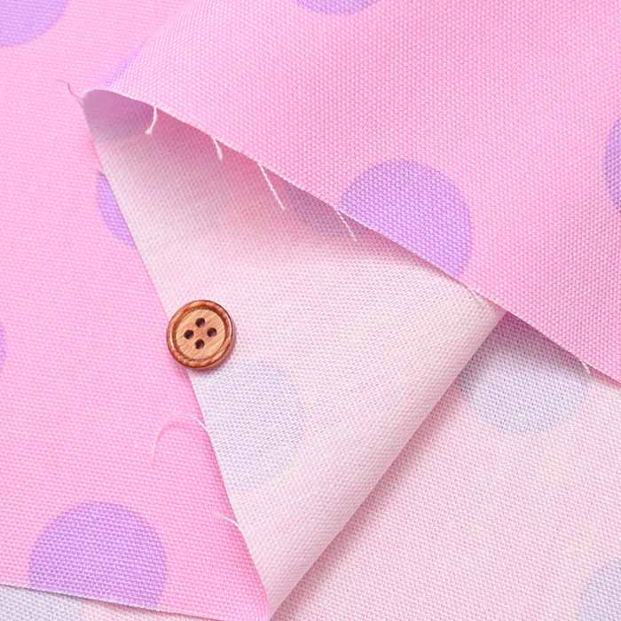 Cotton Oxford Printed Fabric - Polka Dots - nomura tailor