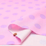 Cotton Oxford Printed Fabric - Polka Dots - nomura tailor
