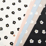 Cotton Shirt-Corduroy Printed Fabric - Flower - nomura tailor