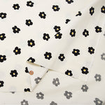 Cotton Shirt-Corduroy Printed Fabric - Flower - nomura tailor