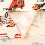 Cotton Oxford Fabric - Working Vehicles - nomura tailor