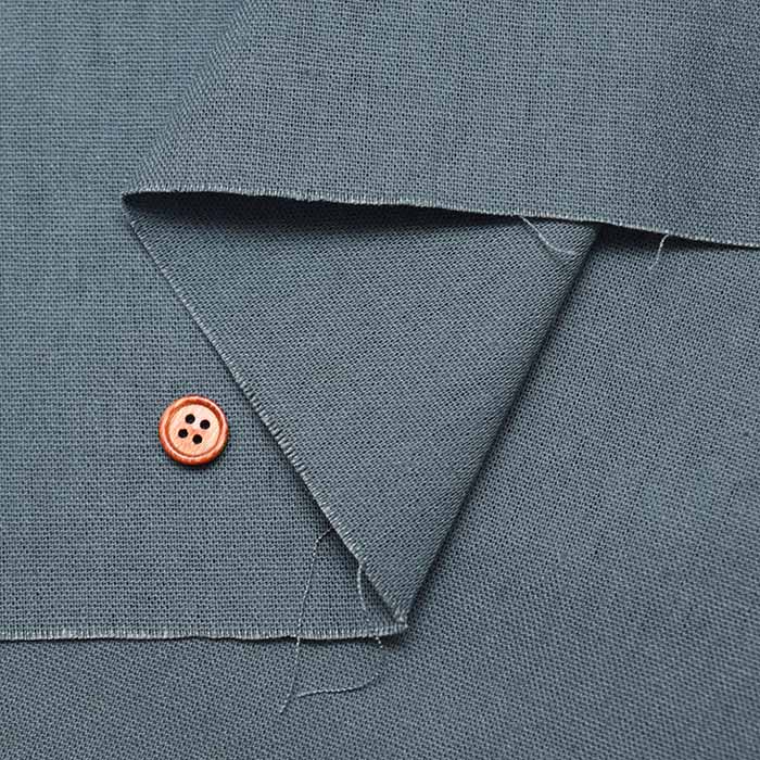 Cotton Linen Canvas Soft Finished Fabric - Solid Color - nomura tailor