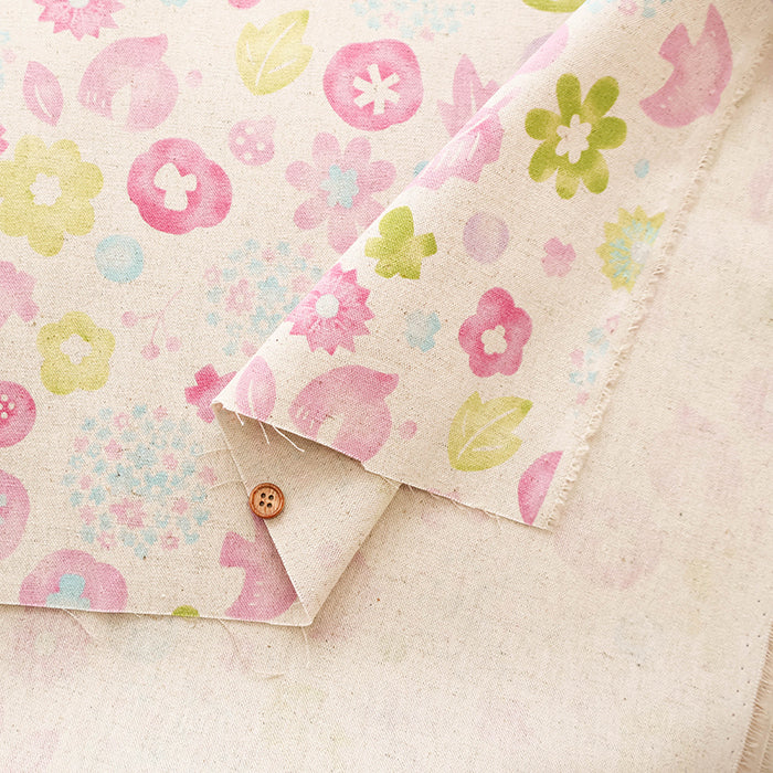 C/L Canvas Print Fabric - Nordic - nomura tailor