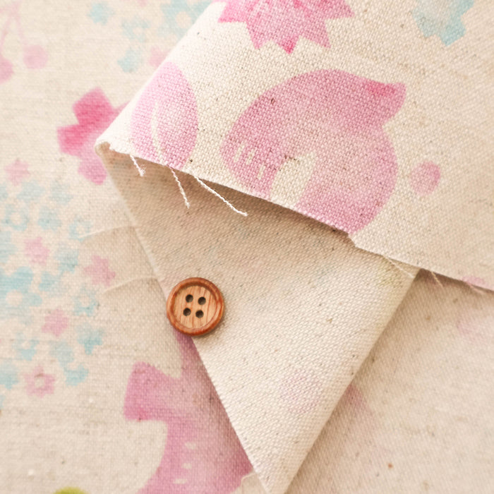 C/L Canvas Print Fabric - Nordic - nomura tailor