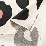 C/L Muslin Print Fabric Air Tumbler Finish - Leopard - nomura tailor