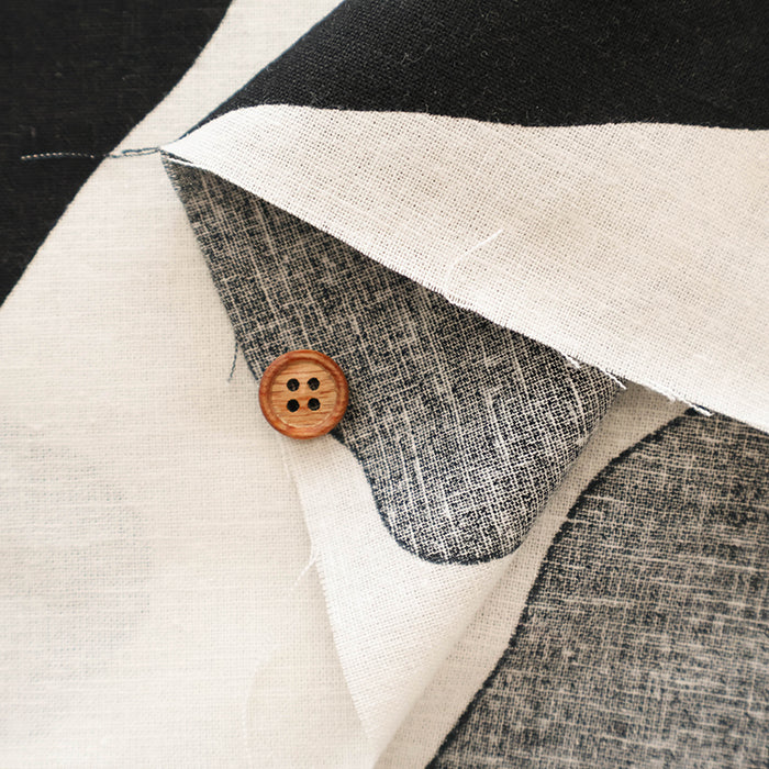 C/L Muslin Print Fabric Air Tumbler Finish - Leopard - nomura tailor