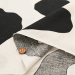 C/L Muslin Print Fabric Air Tumbler Finish - Leopard - nomura tailor
