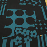 Air-tumbled Cotton Satin Printed Fabric - Flower and Dot - nomura tailor