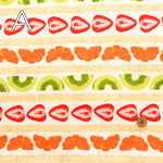 Cotton Oxford Fabric - Fruit Sandwich - nomura tailor