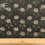 Cotton Shirt Cord Print Fabric - Discharge Printing - Ethnic - nomura tailor