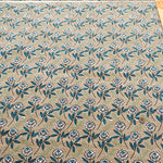 Cotton Shirt Cord Print Fabric - Discharge Printing - Ethnic - nomura tailor