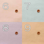 Cotton colored flannel fabric, solid color - nomura tailor