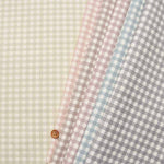Cotton Ox Print Fabric Gingham 1 - nomura tailor