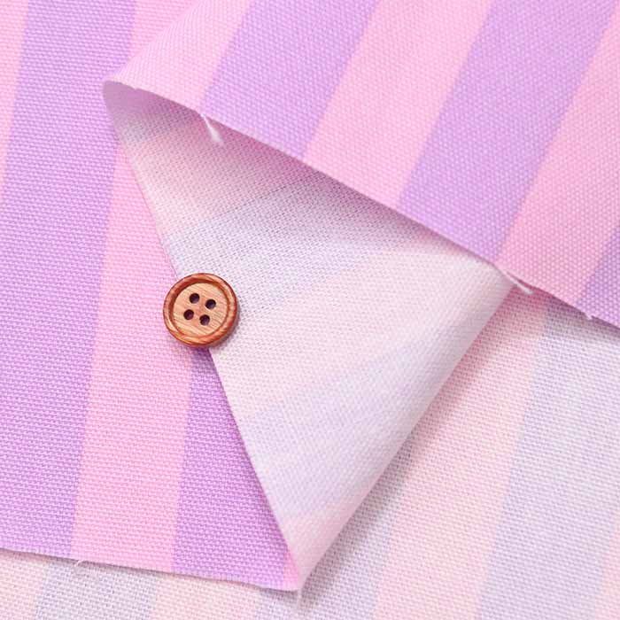 Cotton Oxford Printed Fabric - Color Stripes - nomura tailor