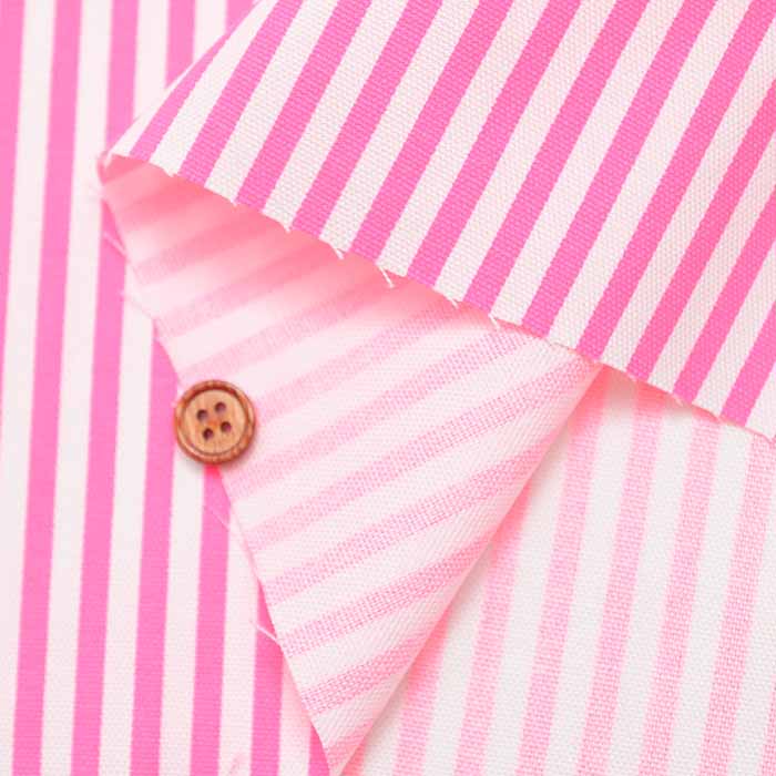 Cotton Oxford Printed Fabric - Fluorescent Stripe - nomura tailor