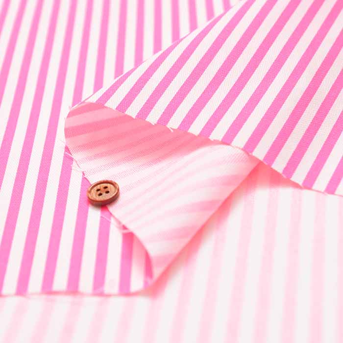 Cotton Oxford Printed Fabric - Fluorescent Stripe - nomura tailor