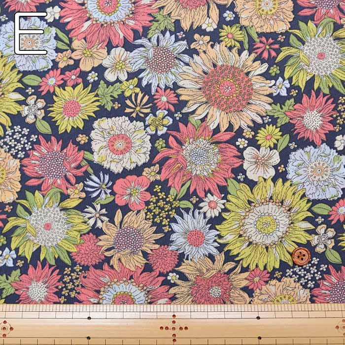Water repellent Nylon Oxford Fabric - Flower - nomura tailor
