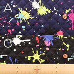 Cotton Oxford Quilted Fabric - Splash(Full Needle) - nomura tailor
