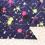 Cotton Oxford Quilted Fabric - Splash(Full Needle) - nomura tailor