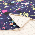 Cotton Oxford Quilted Fabric - Splash(Full Needle) - nomura tailor