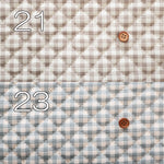 Cotton Gingham Quilt Fabric <Full Needle> - nomura tailor