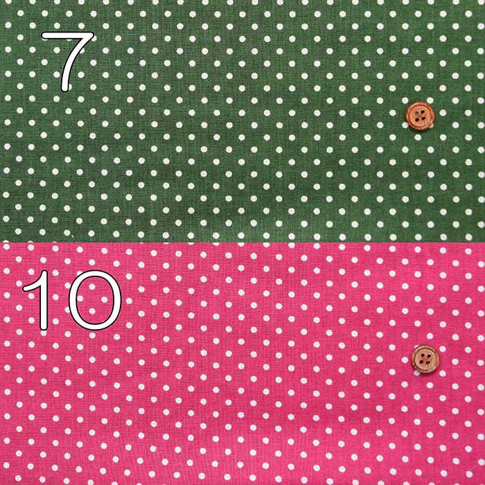 Cotton Scare Printed Fabric - Dot - nomura tailor