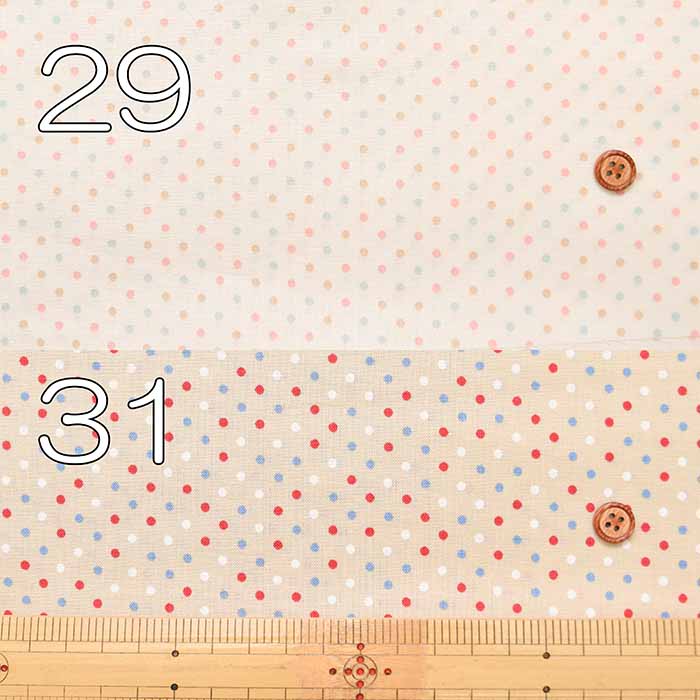 Cotton Scare Printed Fabric - Dot - nomura tailor