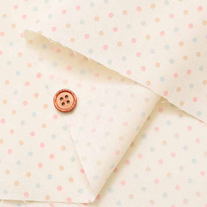Cotton Scare Printed Fabric - Dot - nomura tailor