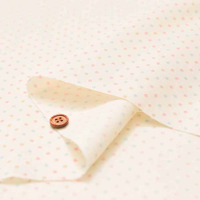 Cotton Scare Printed Fabric - Dot - nomura tailor