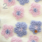 Made in China Polyester Fleece Jacquard Fabric - Flower - nomura tailor