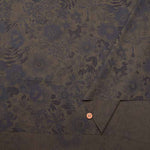 Cotton Broadcloth Print Fabric - Overdye Flower - nomura tailor