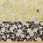 Cotton Scare Printed Fabric - Lily - nomura tailor