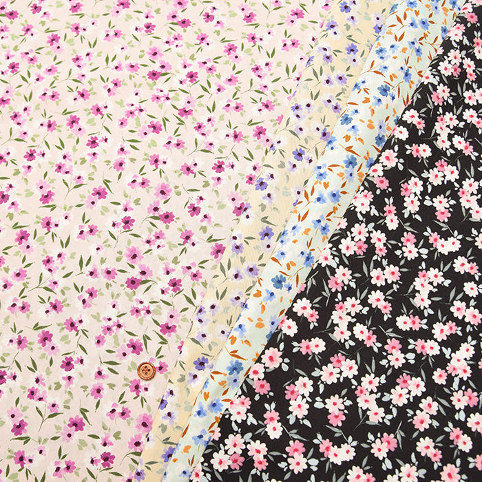Cotton Broadcloth fabric - Alyssum - nomura tailor