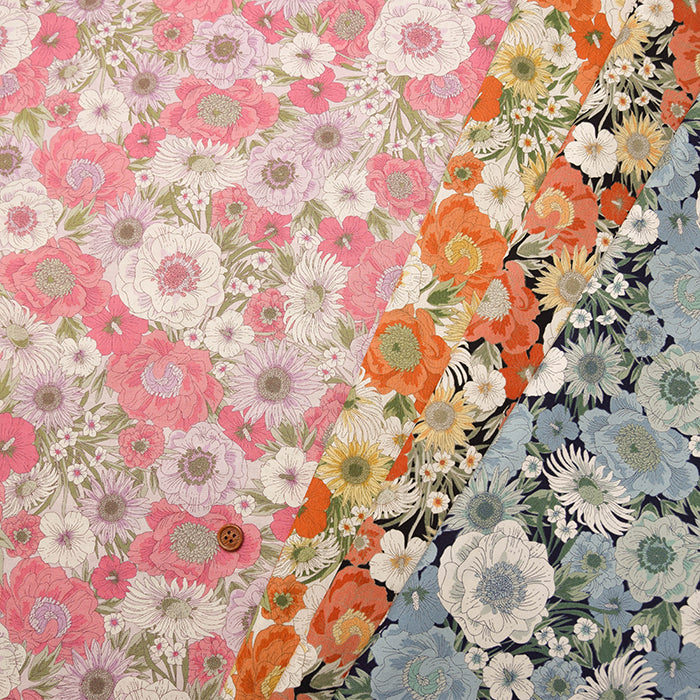 Cotton Broad fabric - Garden - nomura tailor