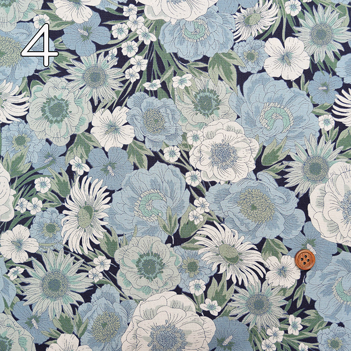 Cotton Broad fabric - Garden - nomura tailor