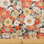 Cotton Broad fabric - Garden - nomura tailor