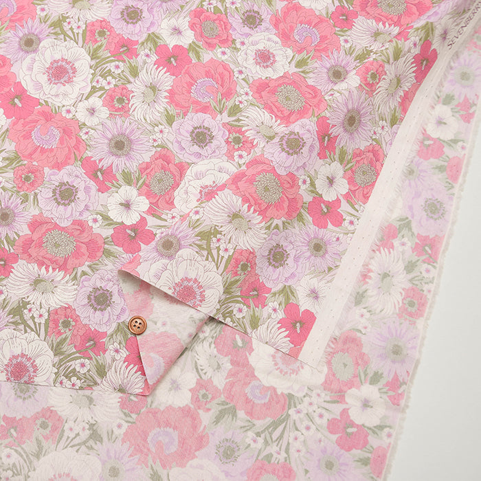 Cotton Broad fabric - Garden - nomura tailor