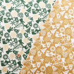 Cotton Scare Printed Fabric - Christmas Ornament - nomura tailor